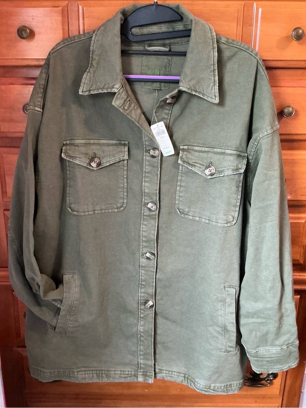 Aerie Women’s Olive Utility Jacket NWT